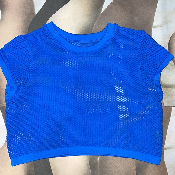 Skims light nude Sand Fits Everybody Super Cropped T Shirt Women’s size 2X